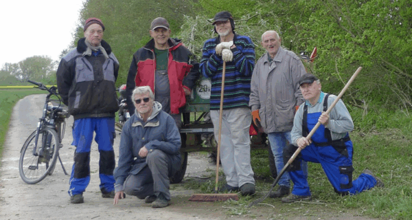 Ortsfreunde in Aktion